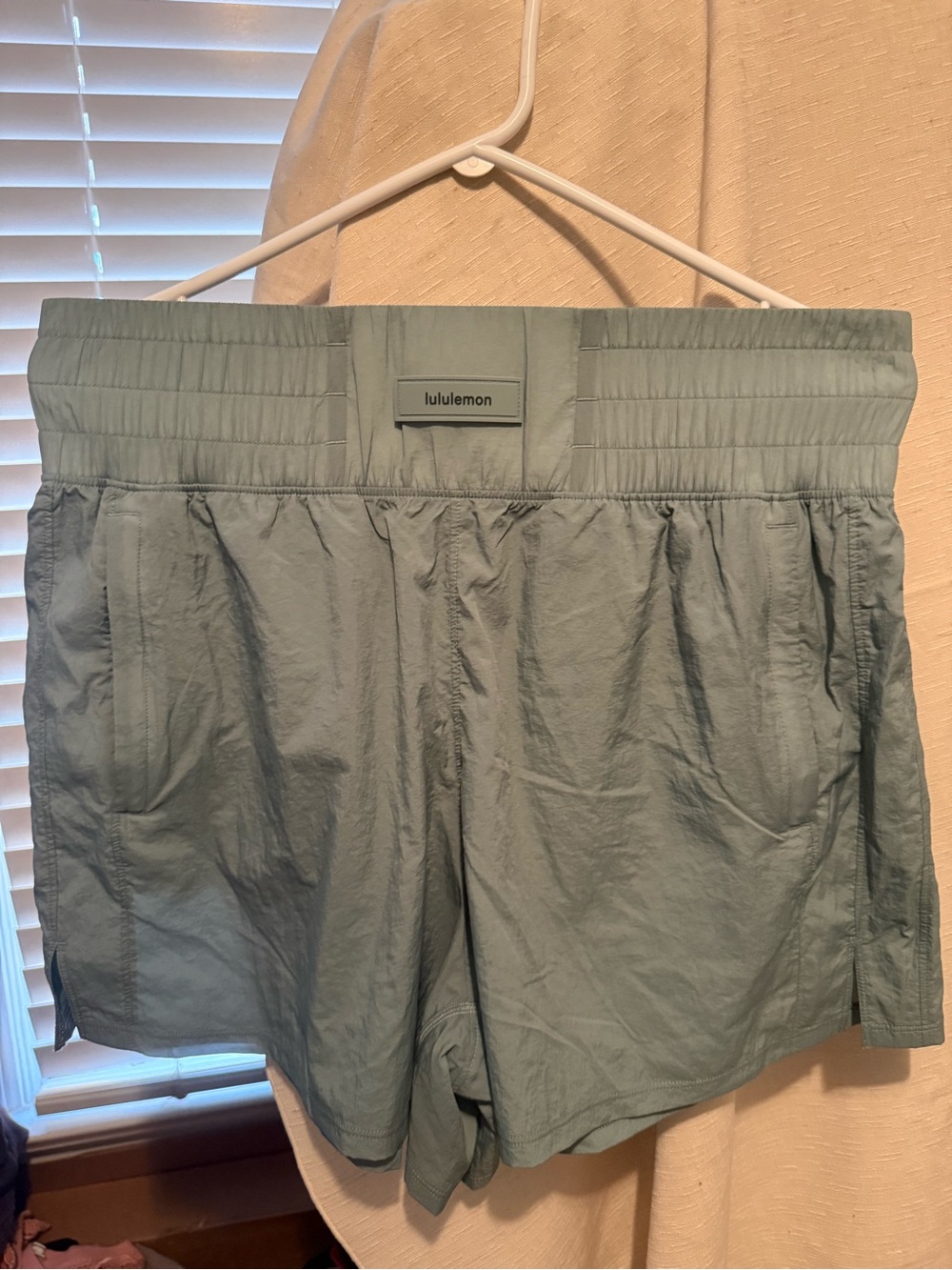 lululemon athletica Sage Green Athletic Shorts